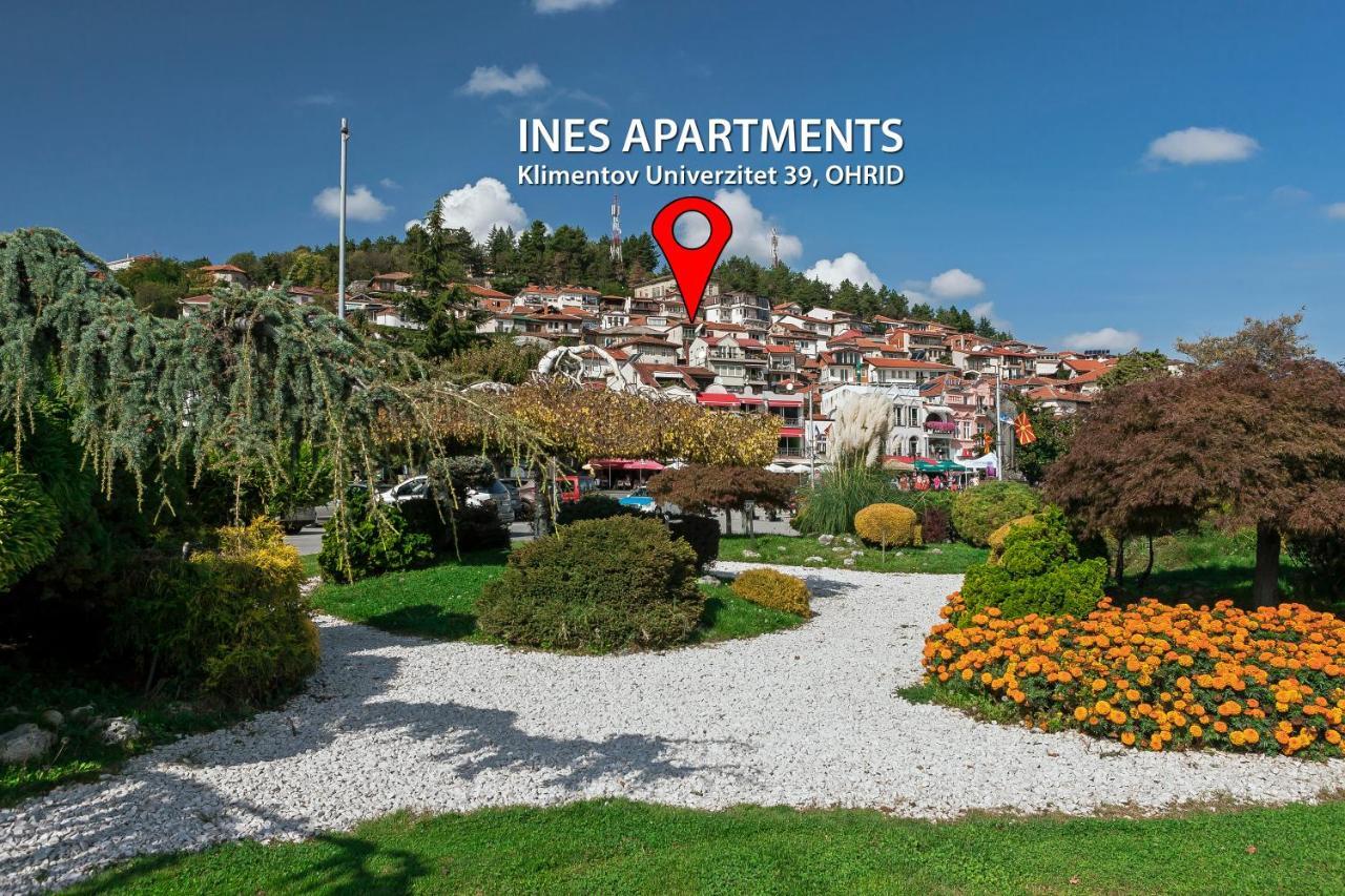 Ines Apartments Ohrid Kültér fotó